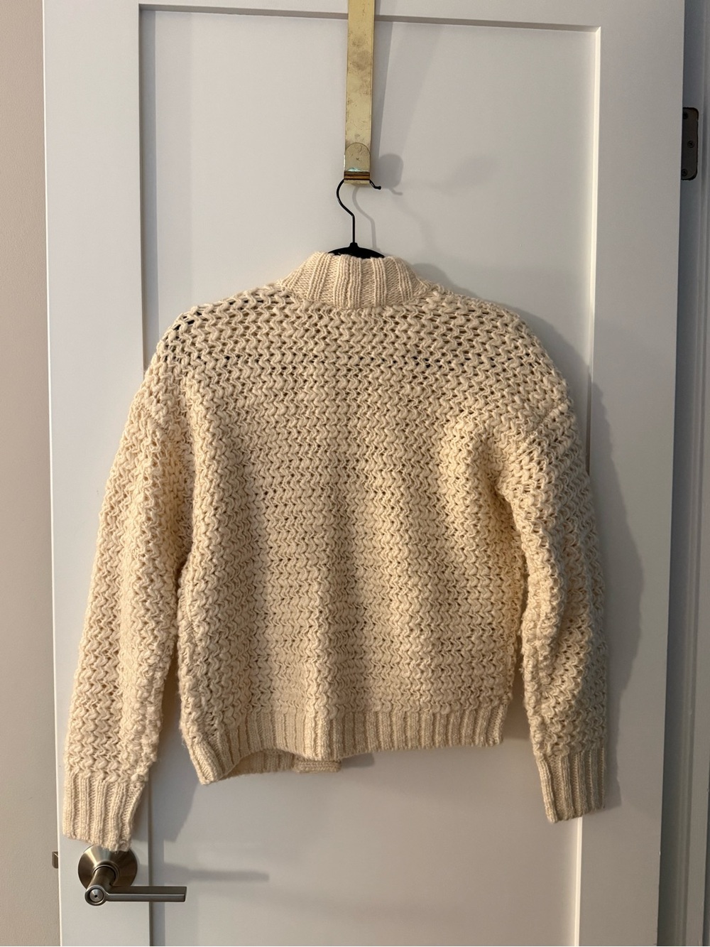 Madewell Chunky Knit Button-Front Cardigan Sweater - Picture 3 of 3